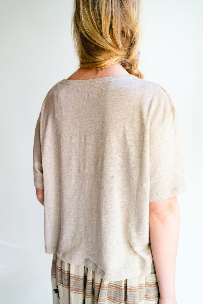 gai & lisva gai & lisva ivalo s/s linen top