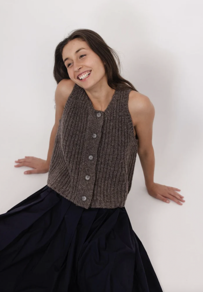 vic and bert vic and bert pip 100% shetland wool vest