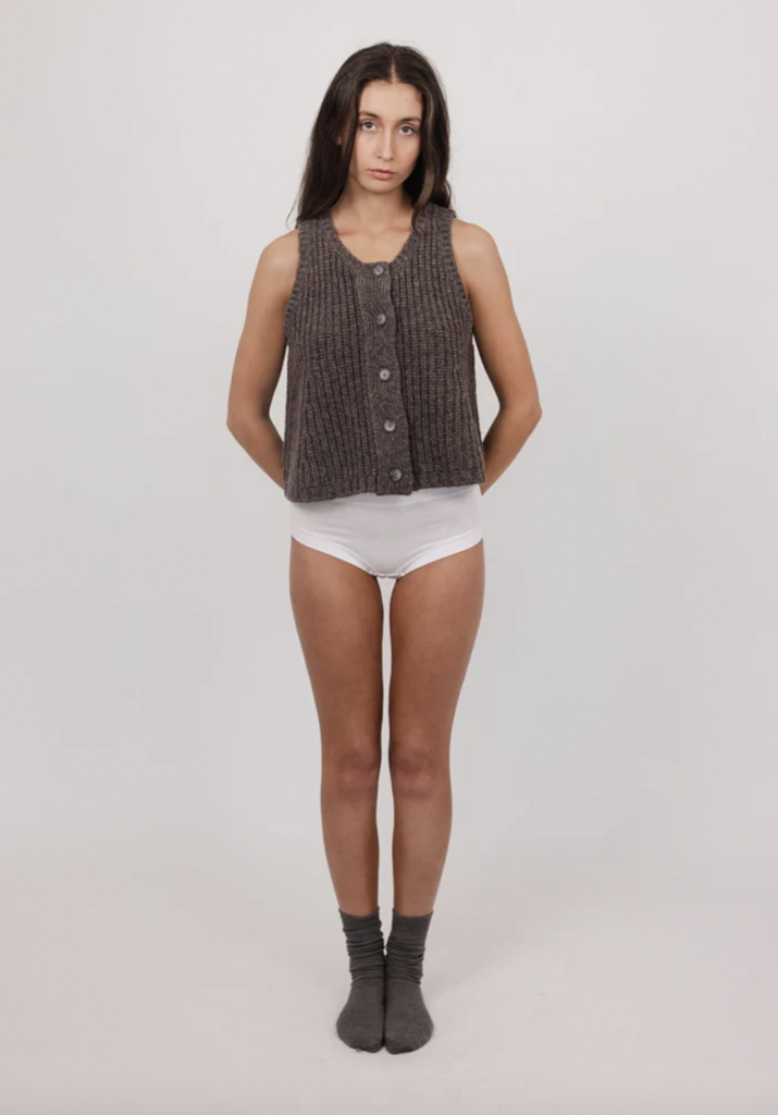 vic and bert vic and bert pip 100% shetland wool vest