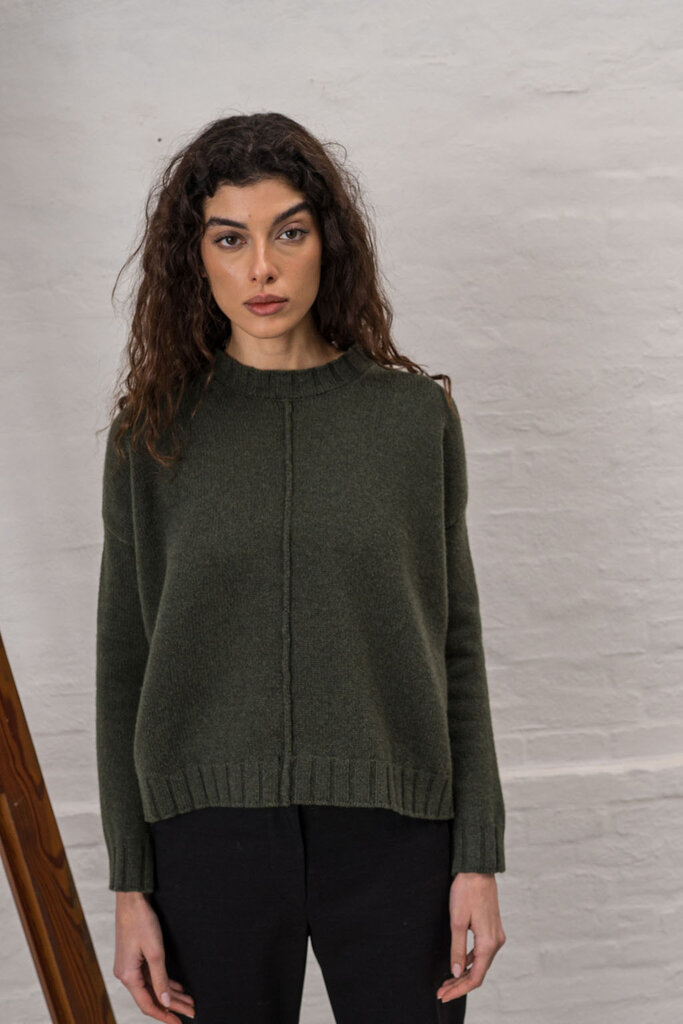 mj watson mj watson cashmere merino round neck pullover