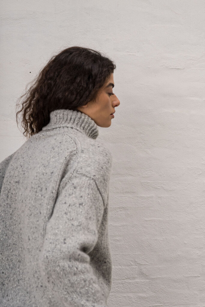 mj watson mj watson 100% cashmere high neck pullover