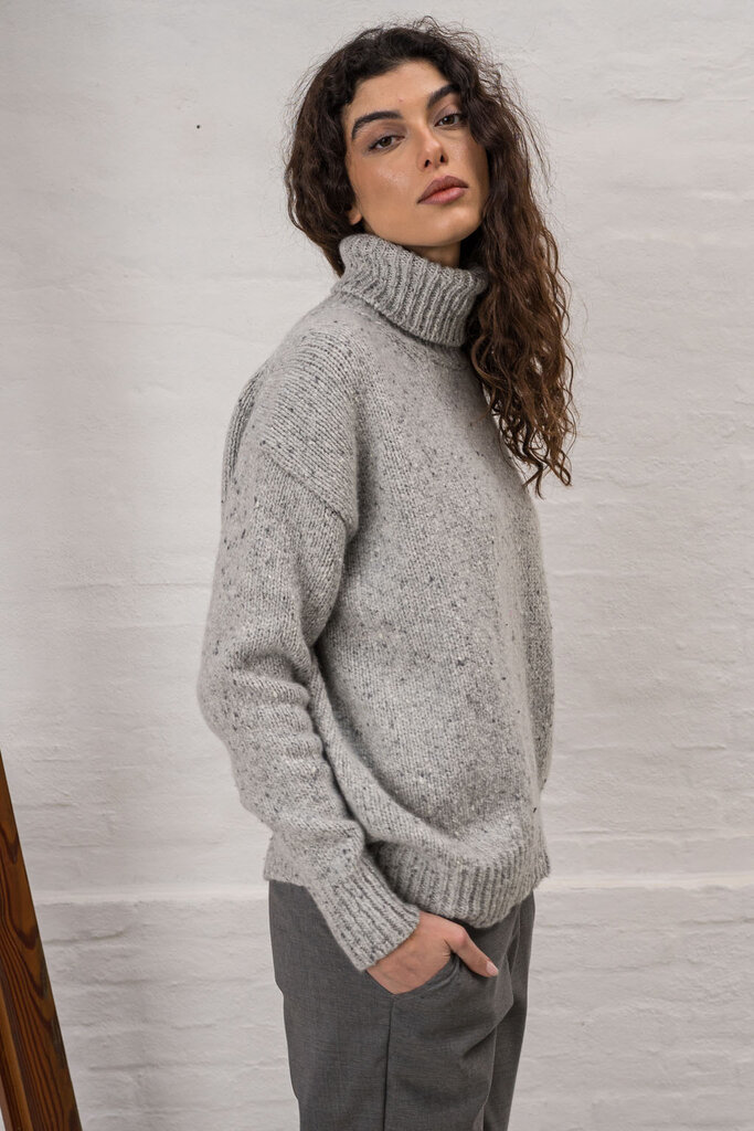 mj watson mj watson 100% cashmere high neck pullover