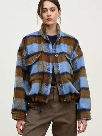 velvet aubrey plaid jacket