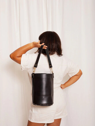 market canvas frances bucket bag