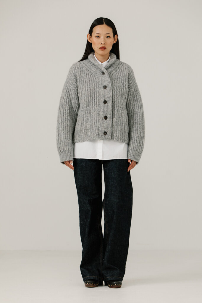 bare knitwear bare knitwear oversized shawl cardigan