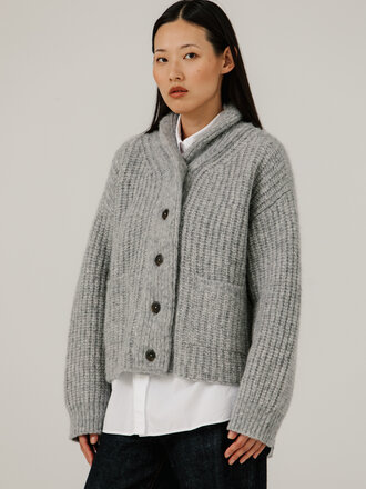 bare knitwear bare knitwear oversized shawl cardigan