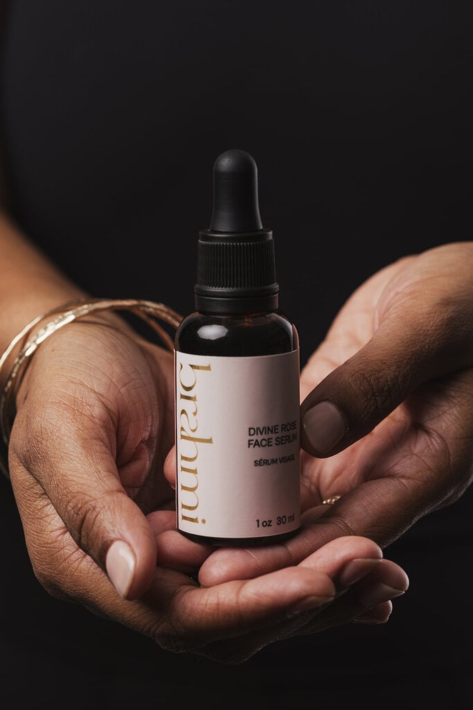brahmi skincare brahmi divine rose face serum