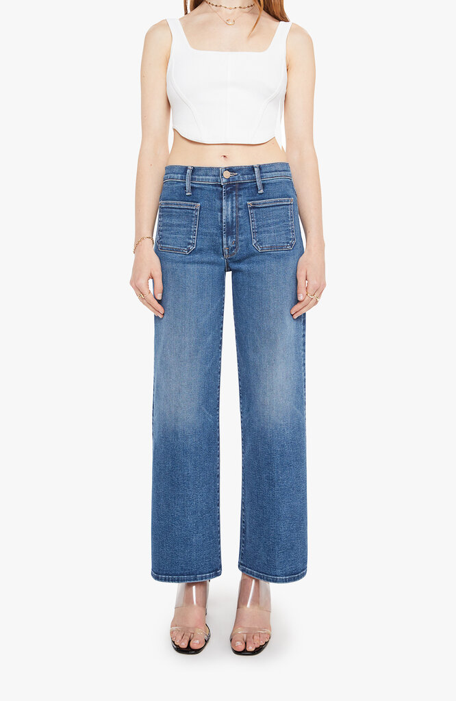 MOTHER mother patch pkt mid rise maven ankle