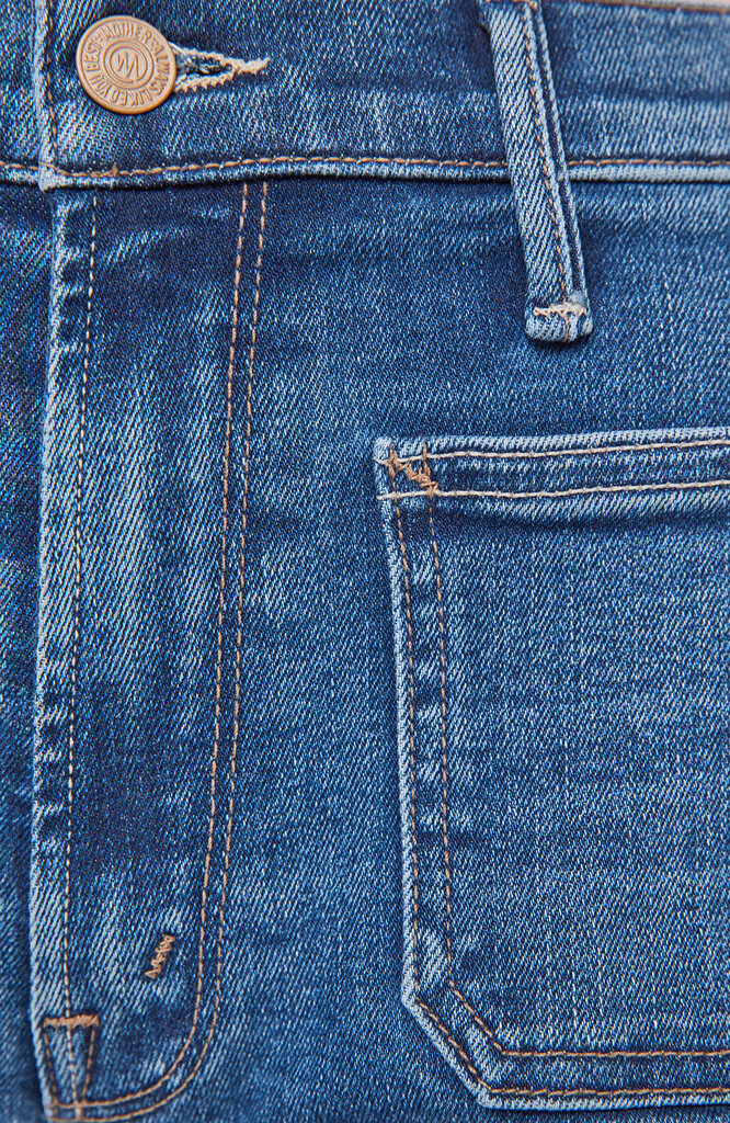 MOTHER mother patch pkt mid rise maven ankle