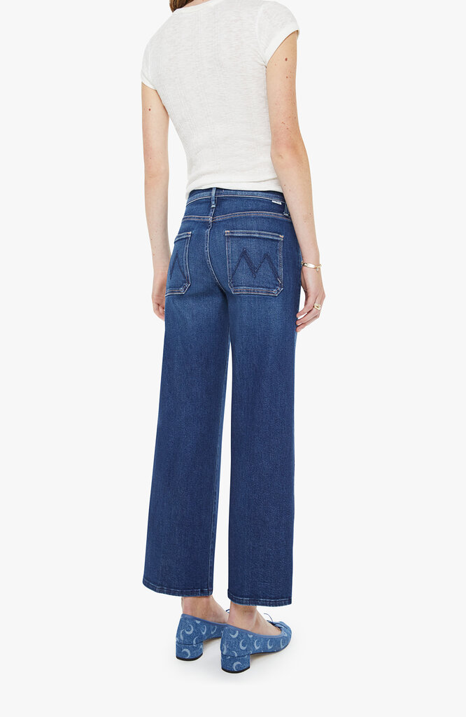 MOTHER mother jeans patch pocket mid rise maven ankle