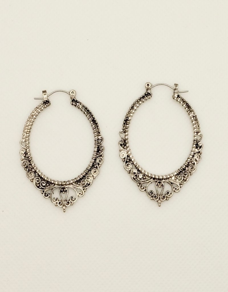 Silver Fashion Earring