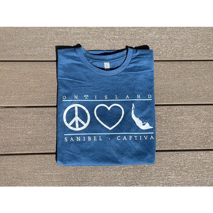 Unisex Peace, Love, Sanibel & Captiva