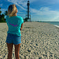 Sea Turtle Tee! Ladies v-neck