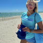 Island Map Hat - Dark Blue