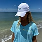 Island Map Hat - White