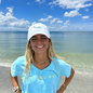 Island Map Hat - White