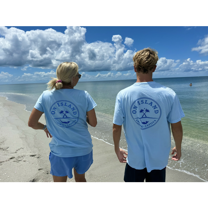 Always On Island - Unisex s/s Light Blue