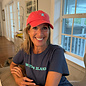 Sea Turtle Hat - Cherry Watermelon Red
