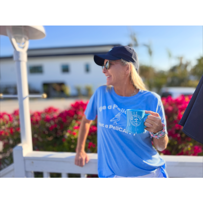 On Island Diner Mug - Blue