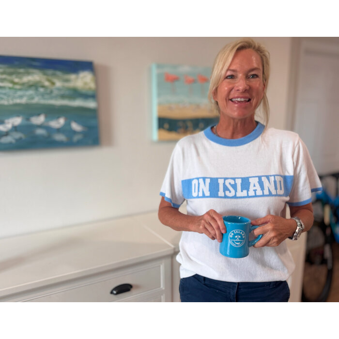 On Island Diner Mug - Blue