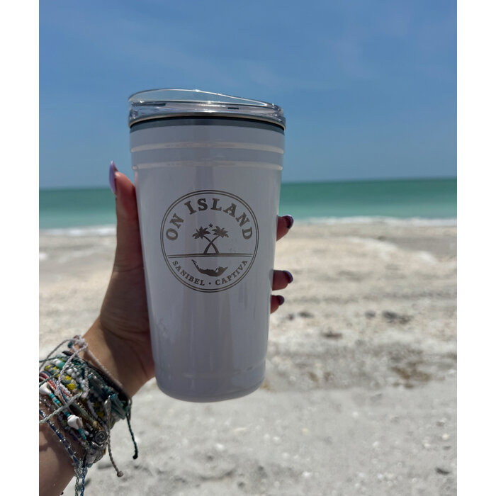 Swig Party Cup in White!