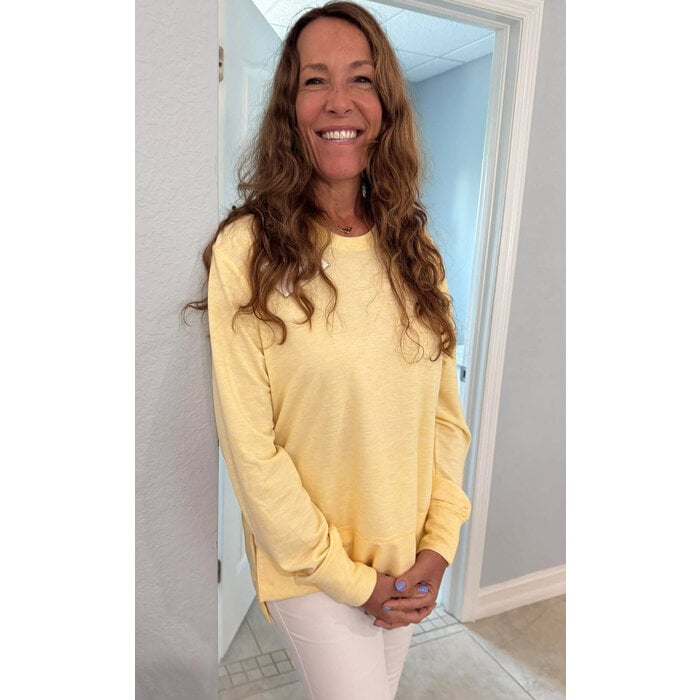 Best Ladies "Sweatershirt" EVER! - Buttercup Yellow