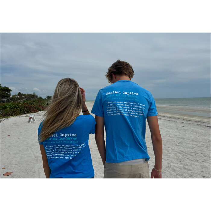 Coordinates & Definition - Unisex Caribe Blue
