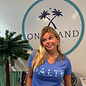 SALTY - Ladies V-neck Blue