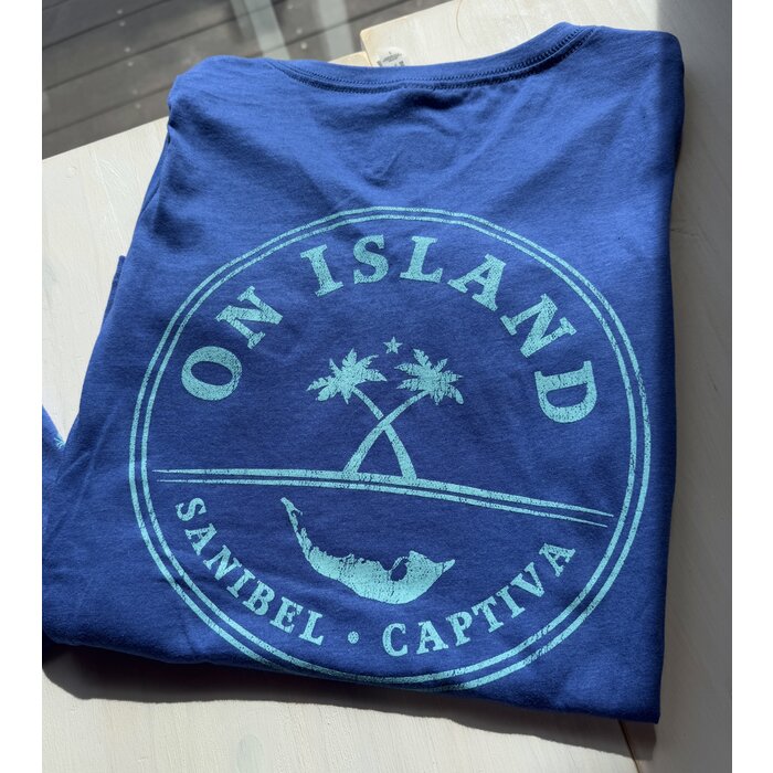SALTY - Ladies V-neck Blue