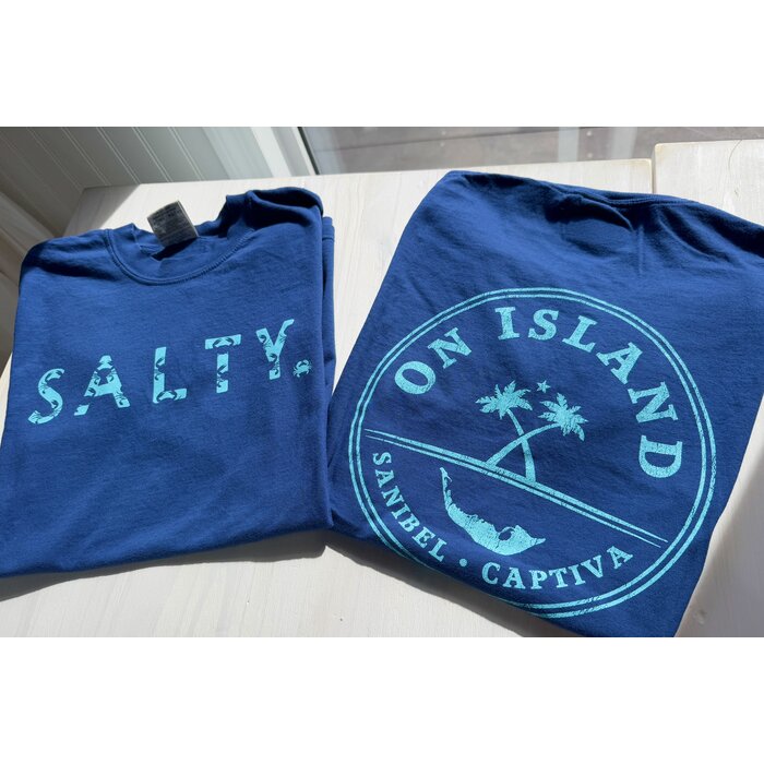 SALTY Unisex Blue