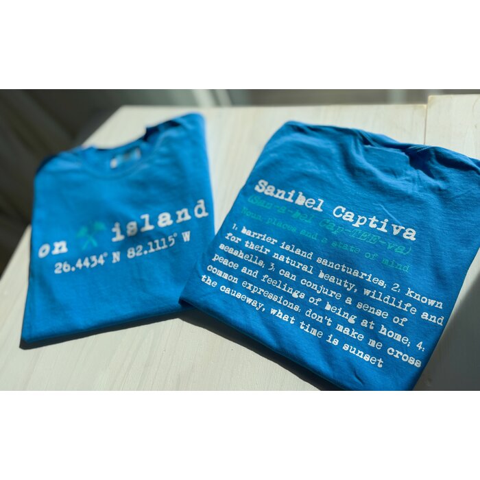 Coordinates & Definition - Unisex Caribe Blue