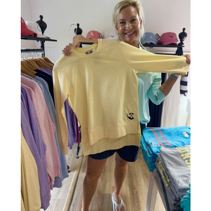 Best Ladies "Sweatershirt" EVER! - Buttercup Yellow
