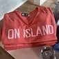 Coolest Summer Sweater Ever - V-neck Coral
