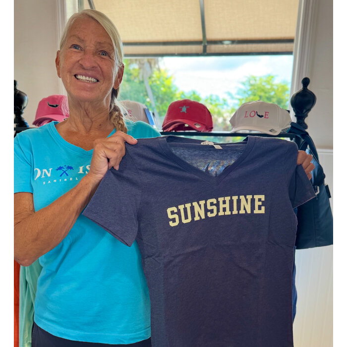 SUNSHINE - Ladies' V-Neck Dark Gray