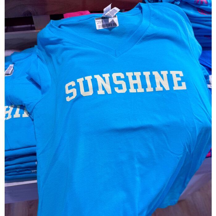 SUNSHINE - Ladies' V-Neck Blue