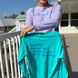 Funner Ladies Short Sleeve Crew Neck Aqua