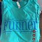 Funner Ladies Short Sleeve Crew Neck Aqua