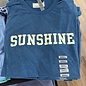 Sunshine Unisex Short Sleeve Blue