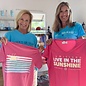 Live In The Sunshine Ladies V-Neck Pink