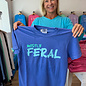 Mostly Feral Unisex Short Sleeve Periwinkle