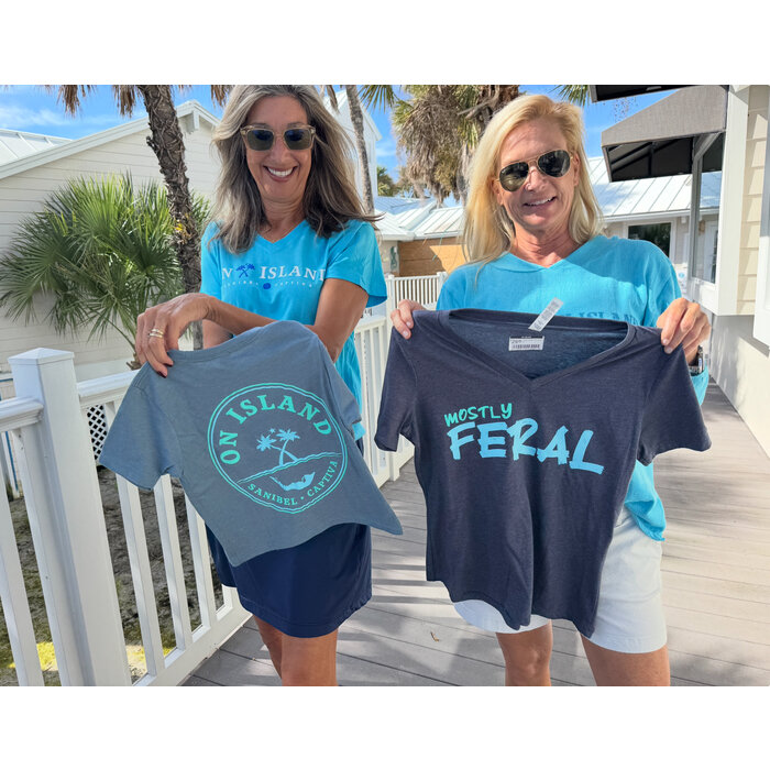Mostly Feral Youth Short Sleeve Blue/Gray
