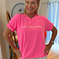 I AM THE STORM - Unisex Short Sleeve - Neon Pink