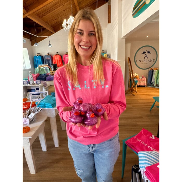 SALTY Unisex Long Sleeve Pink