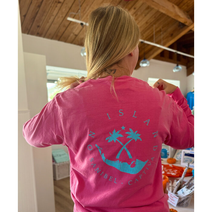 SALTY Unisex Long Sleeve Pink