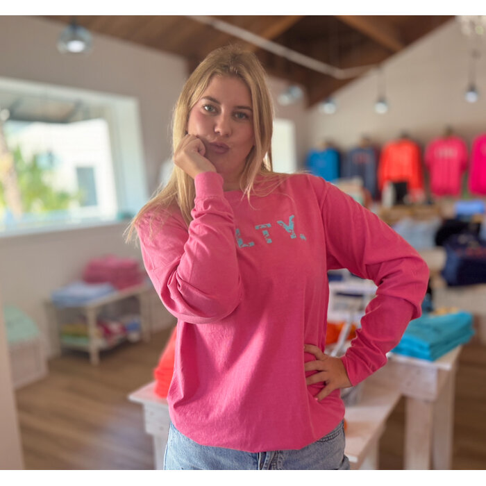 SALTY Unisex Long Sleeve Pink