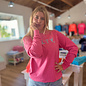 SALTY Unisex Long Sleeve Pink