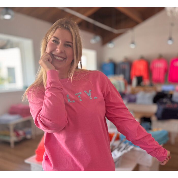SALTY Unisex Long Sleeve Pink