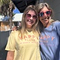 Happy Place Unisex Short Sleeve Yellow