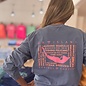 Happy Place Unisex Long Sleeve Gray