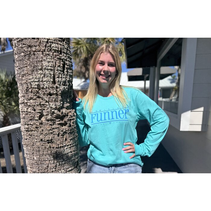 Funner Unisex Long Sleeve Aqua